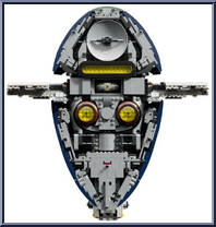 Jango Fett's Starship from Star Wars - Ultimate Collector Series - Basic Series manufactured by Lego [Loose]