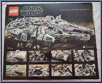 Millennium Falcon from Star Wars - Ultimate Collector Series - Basic Series manufactured by Lego [Back]