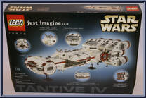 Rebel Blockade Runner from Star Wars - Ultimate Collector Series - Basic Series manufactured by Lego [Back]