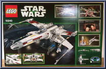 Red Five X-Wing Starfighter from Star Wars - Ultimate Collector Series - Basic Series manufactured by Lego [Back]