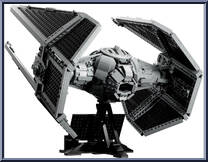 TIE Interceptor from Star Wars - Ultimate Collector Series - Basic Series manufactured by Lego [Loose]