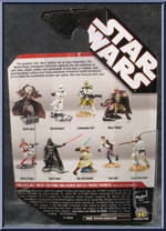 Shock Trooper from Star Wars - Unleashed - Battle Packs - Singles manufactured by Hasbro [Back]