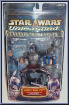 Jango & Boba Fett (Intensity) from Star Wars - Unleashed - 2002 Unleashed manufactured by Hasbro [Front]