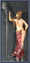 Princess Leia (Sultry) from Star Wars - Unleashed - 2002 Unleashed manufactured by Hasbro [Loose]