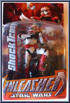 Shock Trooper from Star Wars - Unleashed - 2006 Unleashed manufactured by Hasbro [Front]