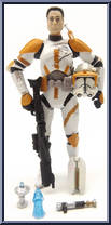 Clone Commander Cody from Star Wars - Vintage Collection - Basic Series manufactured by Hasbro [Loose]