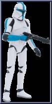 Clone Trooper Lieutenant from Star Wars - Vintage Collection - Basic Series manufactured by Hasbro [Loose]