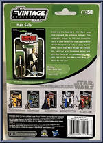 Han Solo (Bespin Outfit) from Star Wars - Vintage Collection - Basic Series manufactured by Hasbro [Back]