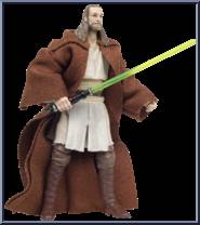 Qui-Gon Jinn from Star Wars - Vintage Collection - Basic Series manufactured by Hasbro [Loose]