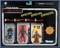 Ben Kenobi (Tibidon Station) / Purge Trooper (Phase II Armor) / Teeka from Star Wars - Vintage Collection (2018) - Obi-Wan Kenobi manufactured by Hasbro [Front]