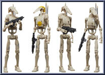 Battle Droid 4-Pack from Star Wars - Vintage Collection (2018) - Phantom Menace manufactured by Hasbro [Loose]