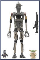 IG-12, Grogu & Anzellan from Star Wars - Vintage Collection (2018) - Mandalorian manufactured by Hasbro [Loose]