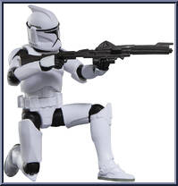 Phase I Clone Trooper from Star Wars - Vintage Collection (2018) - Attack of the Clones manufactured by Hasbro [Loose]