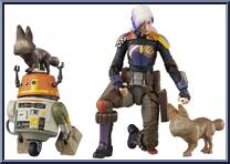 Sabine Wren & Chopper from Star Wars - Vintage Collection (2018) - Rebels manufactured by Hasbro [Loose]