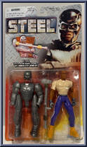 Steel (John Henry Irons) (Hardened Steel Armor Suit) from Steel - Basic Series manufactured by Kenner [Front]