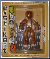 Clear Brown Bot Action Figure