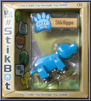 StikHippo (Blue) Action Figure