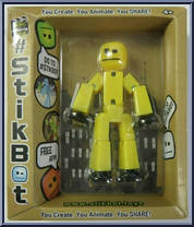 Yellow Bot Action Figure