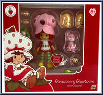 Strawberry Shortcake & Custard from Strawberry Shortcake - Basic Series manufactured by Boss Fight Studio [Front]