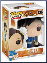Chun-Li (Blue) from Street Fighter - Pop! Vinyl Figures manufactured by Funko [Front]