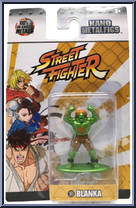 Blanka from Street Fighter - Nano MetalFigs manufactured by Jada Toys [Front]