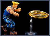 Guile (Blue) from Street Fighter - Ultra Street Fighter II manufactured by Jada Toys [Loose]