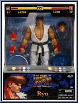 Ryu from Street Fighter - Ultra Street Fighter II manufactured by Jada Toys [Front]