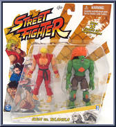 Ken vs. Blanka from Street Fighter - 2-Packs manufactured by Jazwares [Front]