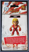 Clear Black Ken from Street Fighter - SDCC manufactured by Loyal Subjects [Back]
