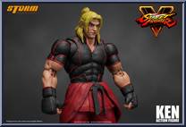 Ken from Street Fighter - Basic Series manufactured by Storm Collectibles [Loose]