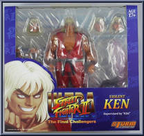 Violent Ken (USFII) (Convention Edition) from Street Fighter - Basic Series manufactured by Storm Collectibles [Front]
