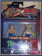 Sagat vs King from Street Fighter X Tekken - Minimates - Basic Series manufactured by Hasbro [Front]