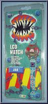 Jab LCD Watch from Street Sharks - Role Playing manufactured by Mattel [Front]