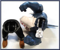 Ripster (Mail Away) from Street Sharks - Exclusives manufactured by Mattel [Loose]