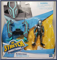 Blindstrike from Stretch Armstrong and the Flex Fighters - Basic Series manufactured by Hasbro [Front]