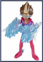 Quick Charge from Stretch Armstrong and the Flex Fighters - Basic Series manufactured by Hasbro [Loose]