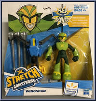 Wingspan from Stretch Armstrong and the Flex Fighters - Basic Series manufactured by Hasbro [Front]