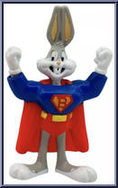 Bugs Bunny as Super Bugs from Super Looney Tunes - Basic Series manufactured by McDonald's [Loose]