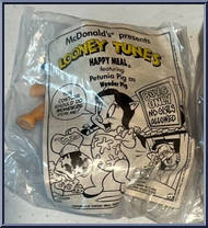 Petunia Pig as Wonder Pig from Super Looney Tunes - Basic Series manufactured by McDonald's [Front]