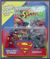 Hunter-Prey Superman vs Doomsday from Superman - Man of Steel - 2-Packs manufactured by Kenner [Front]