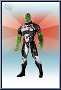 Brainiac from Superman - New Krypton - Series 1 manufactured by DC Direct [Loose]