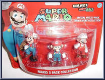 Mario 3-Pack Action Figure