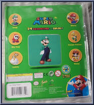 Koopa Troopa / Luigi from Super Mario - Figurines - Collector's Tin manufactured by Goldie Marketing [Back]