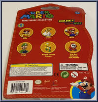 Luigi from Super Mario - Mini Figure Collection - Series 2 manufactured by Goldie Marketing [Back]