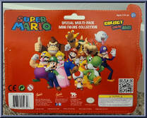 Mario / Donkey Kong / Toad from Super Mario - Mini Figure Collection- Multi-Packs manufactured by Goldie Marketing [Back]