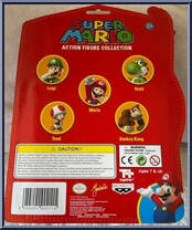 Toad from Super Mario - Action Figure Collection manufactured by Goldie Marketing [Back]