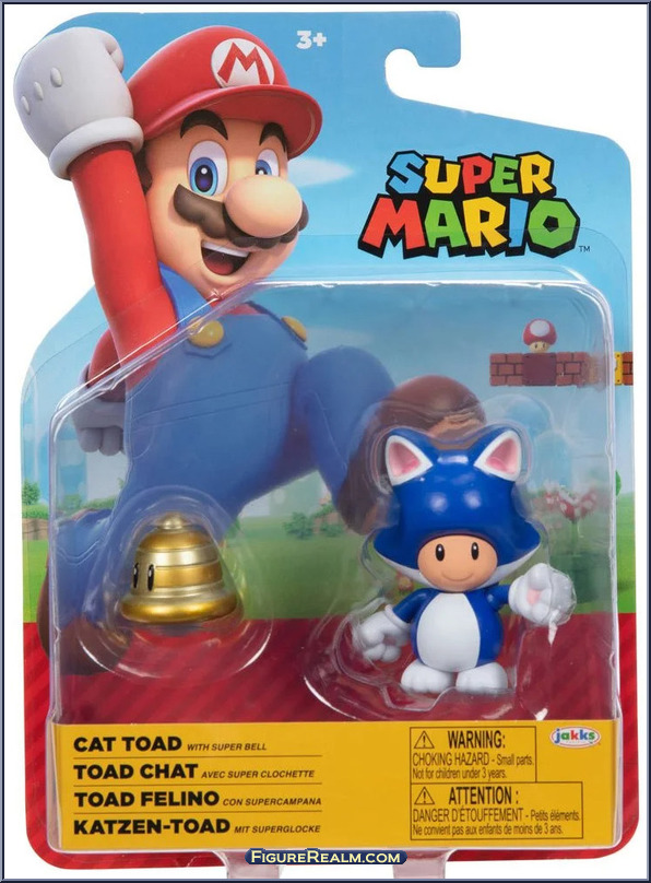 Cat Toad - Super Mario - Mini - Jakks Pacific Action Figure