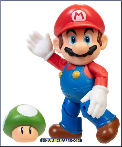 Mario (with 1-Up Mushroom) - Super Mario - Basic Series - Jakks Pacific ...