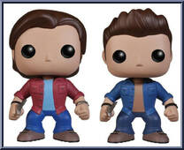 Sam & Dean from Supernatural - Pop! Sets manufactured by Funko [Loose]