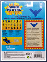 Nightwing (Knightfall) from Super Powers - Basic Series manufactured by McFarlane [Back]